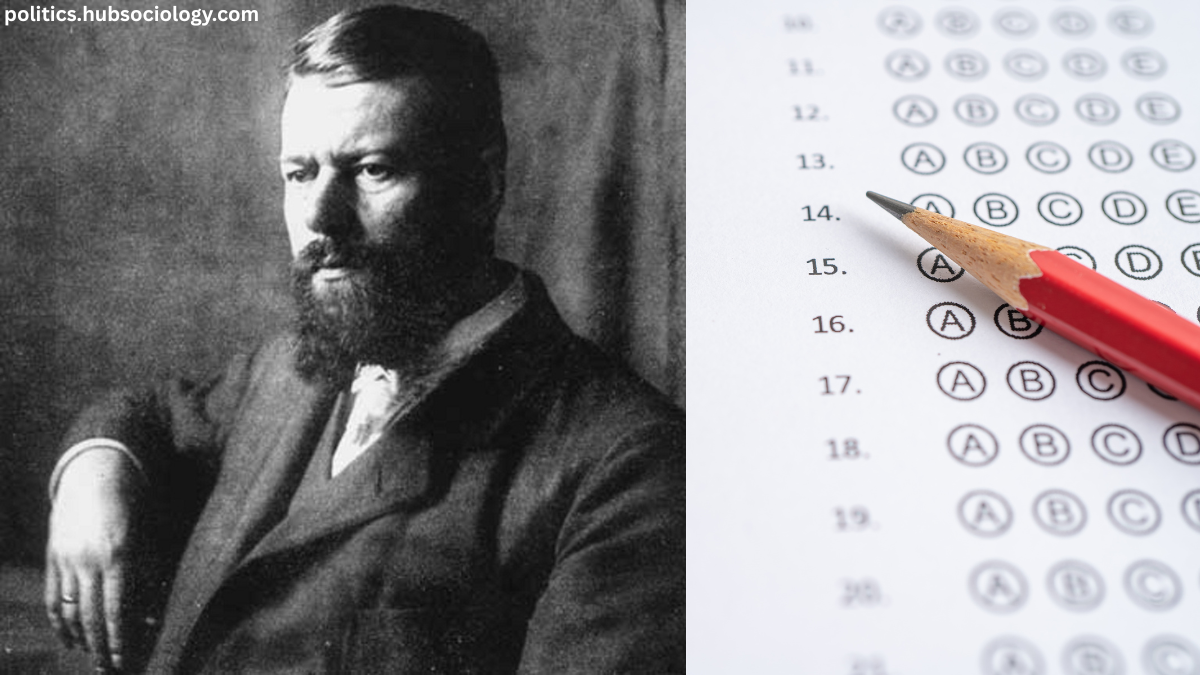 50 Multiple Choice Questions (MCQs) on Max Weber for Sociology UGC NET Exam practice