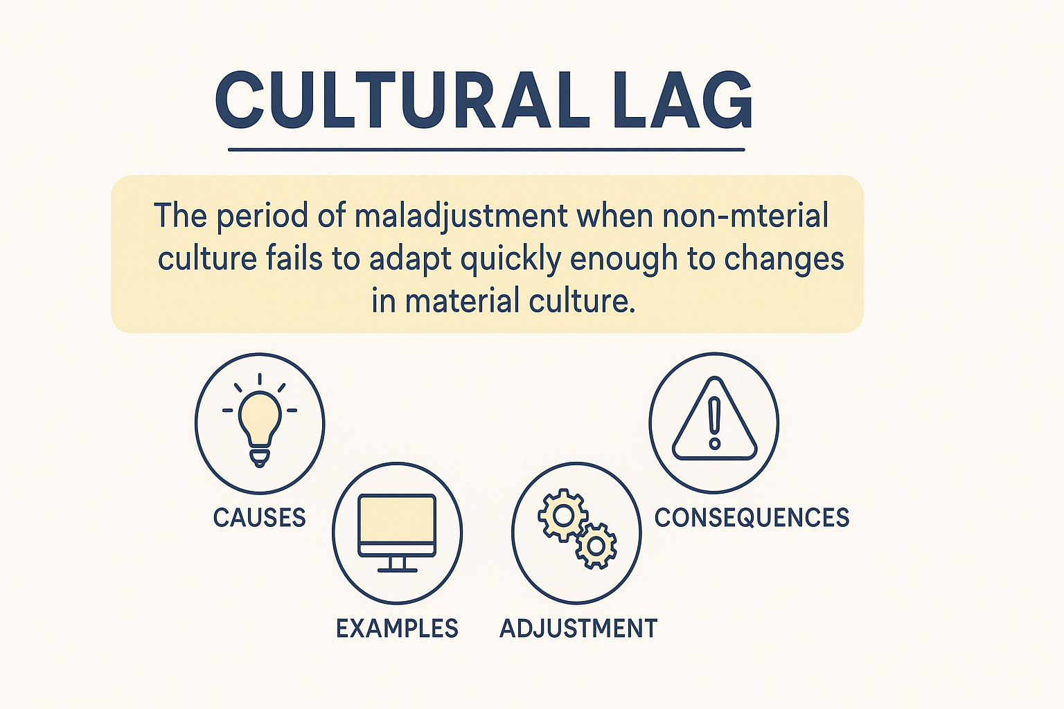 Cultural Lag in Sociology: Meaning, Causes, and Contemporary Relevance