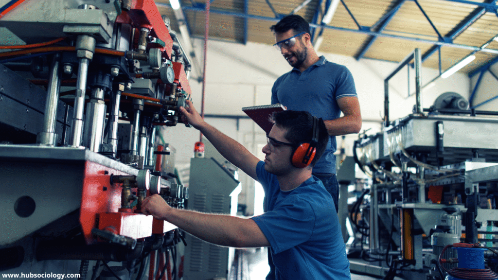 Industrial Social Stratification in Sociological Aspect