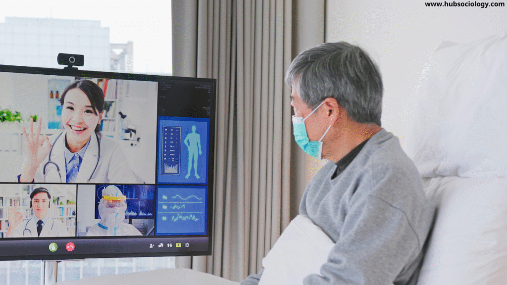 ICT and Urban Health Care in Sociological Aspect