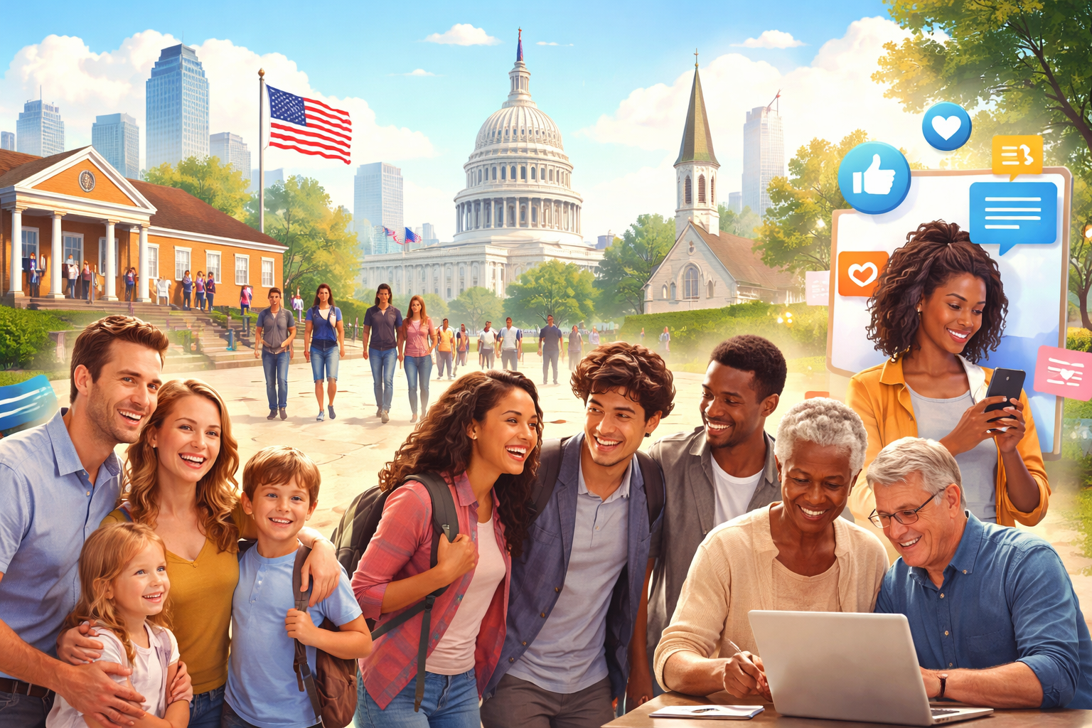 Socialization Process in American Society: A Sociological Perspective