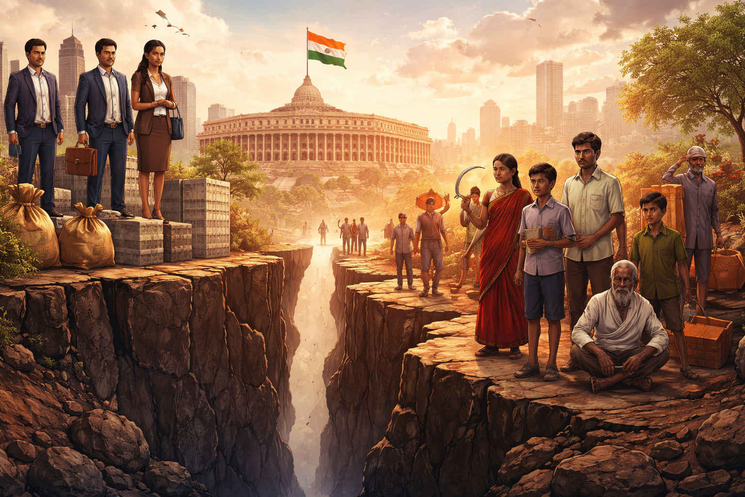 Democracy and Social Inequality in India: A Sociological Analysis