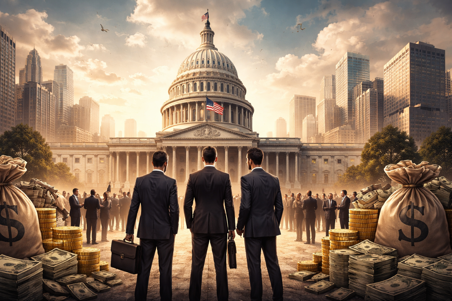 Influence of Lobbying and Corporate Power in American Politics: A Sociological Analysis