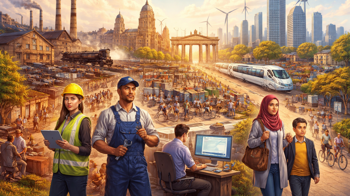 Industrialization, Work Culture and Social Change in Germany: A Sociological Analysis