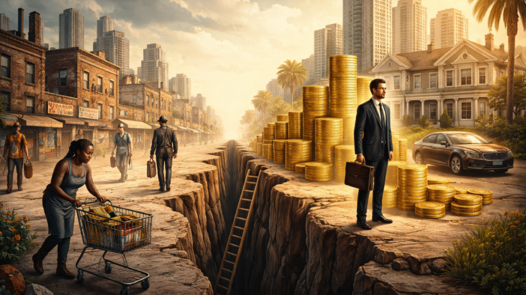 Capitalism and Economic Inequality in America: A Sociological Analysis