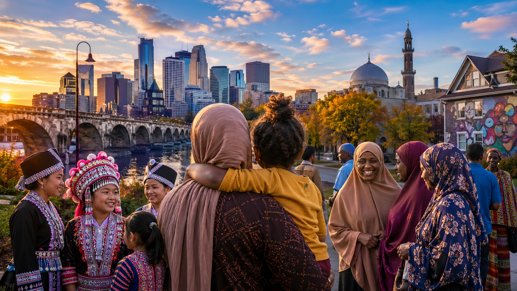 Explore refugee communities in Minnesota from a sociological perspective, including their history, challenges, cultural impact, and role in shaping a diverse society.
