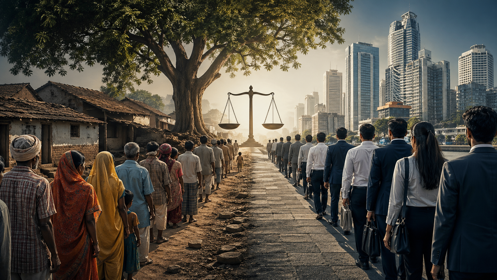 Intersection of Caste and Class in Indian Society