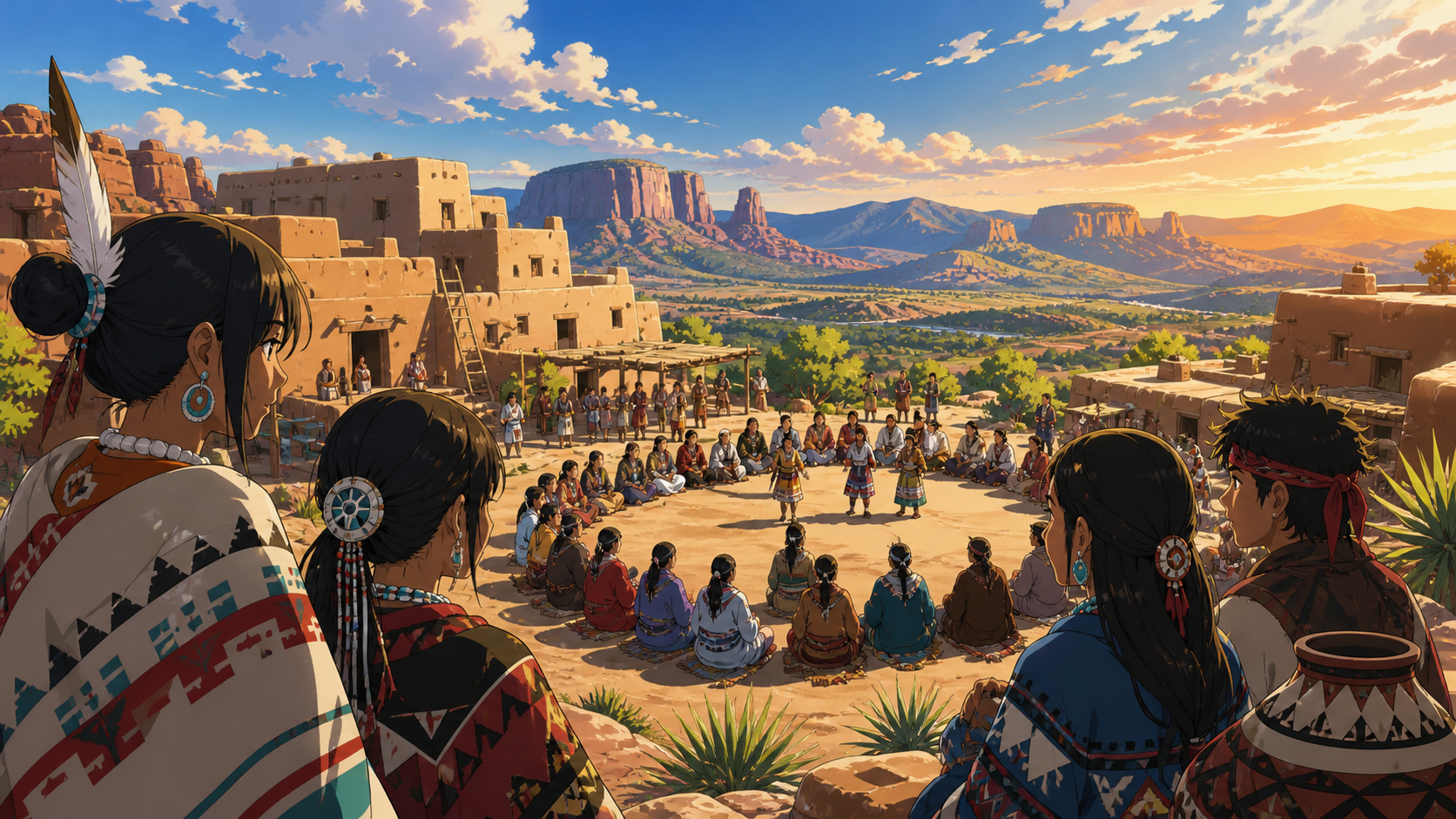 Indigenous Communities and Social Structure in New Mexico