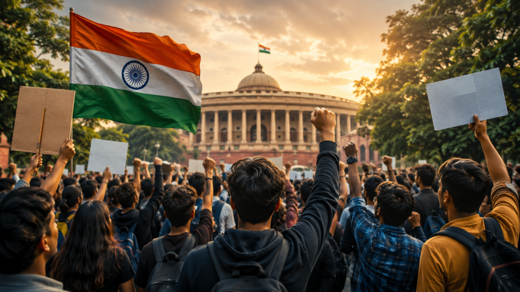 India Gen Z Protest and Cockroach Janta Party (CJP): A Sociological Analysis of Youth Resistance, Education, and Democracy