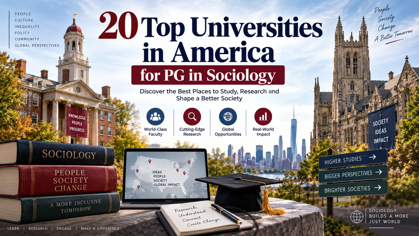 Top University in America for PG in Sociology