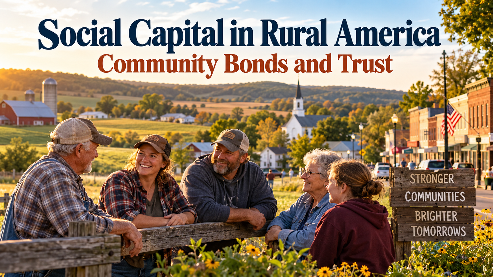 Social Capital in Rural America: Community Bonds and Trust