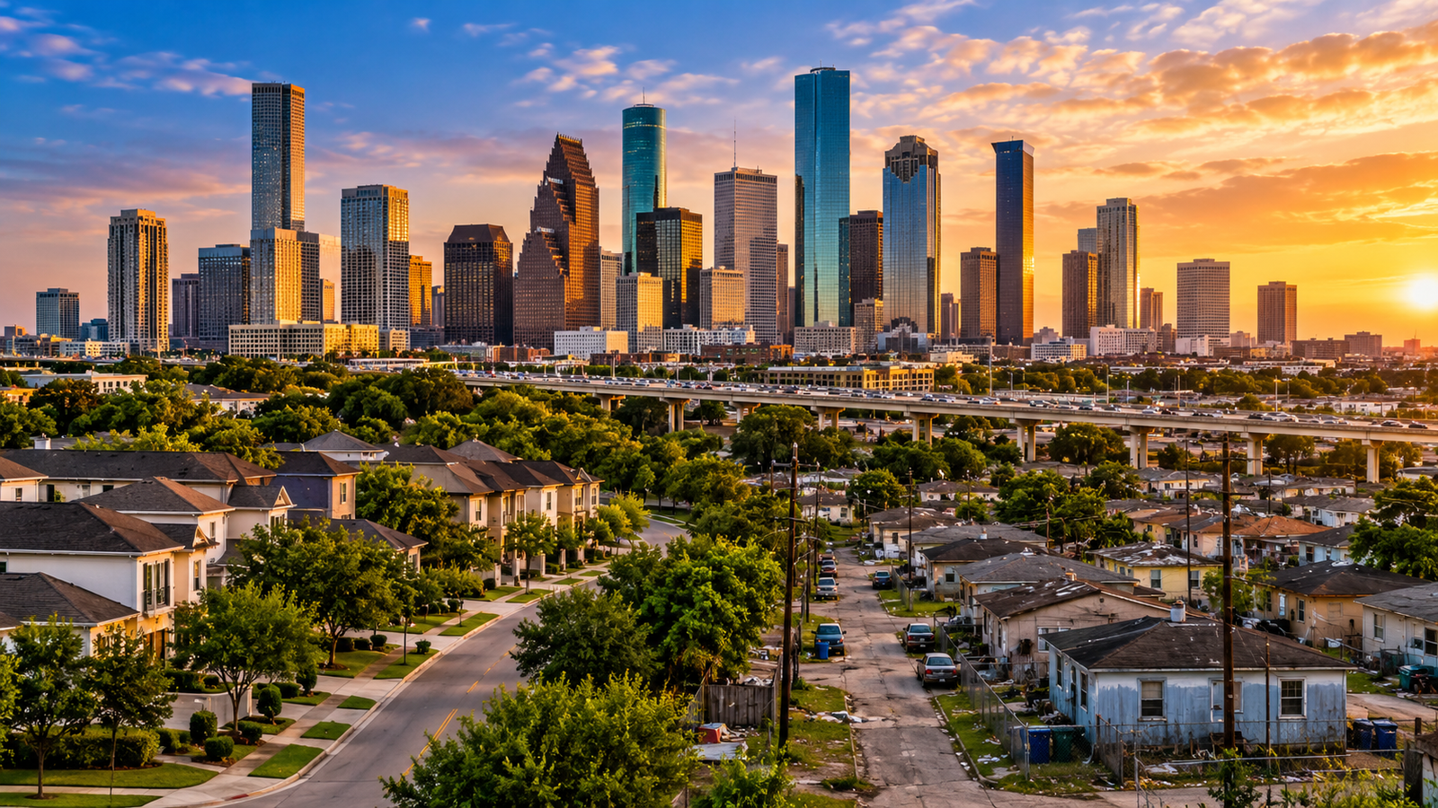 Urban Inequality in Houston, Dallas, and Austin: A Sociological Analysis