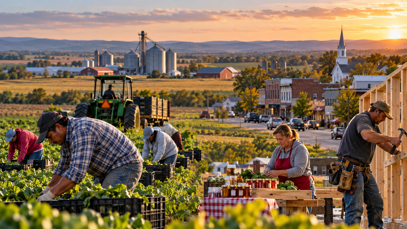 Rural Labor Markets in America: Employment and Informal Economy