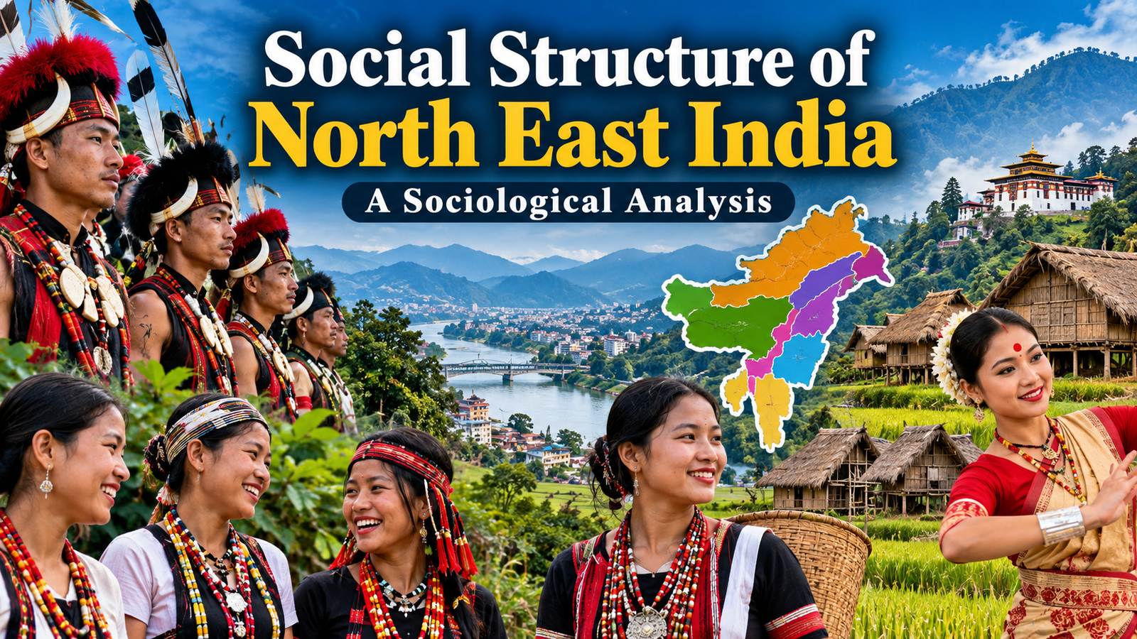 Social Structure of North East India: Tribal Communities, Culture and Society
