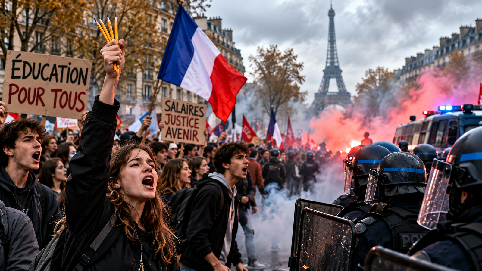 Pencils Down, Sirens Up: The Anatomy of French Protest of October 2026