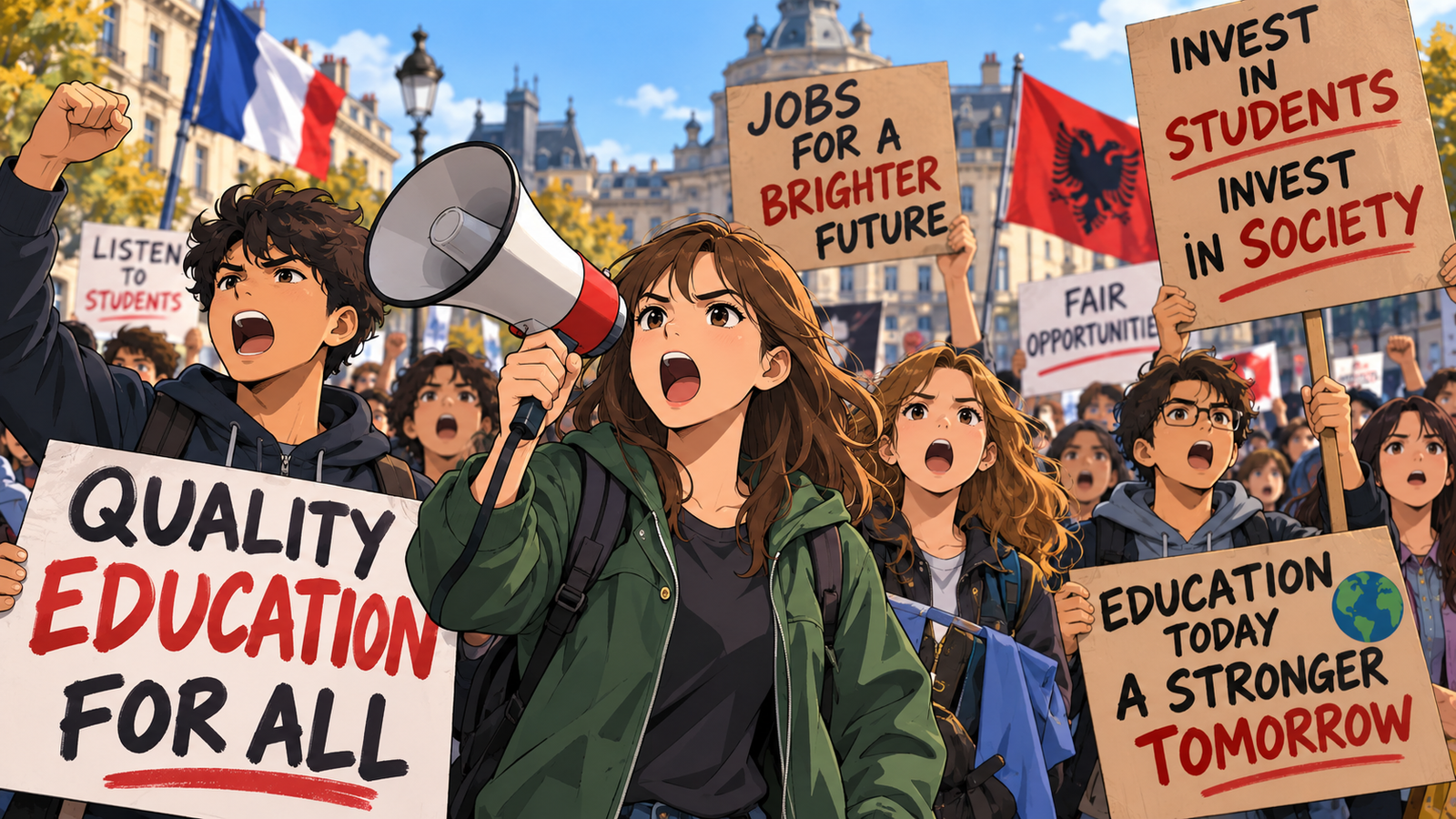 Student Protests Highlight Frustration With Education and Employment Prospects