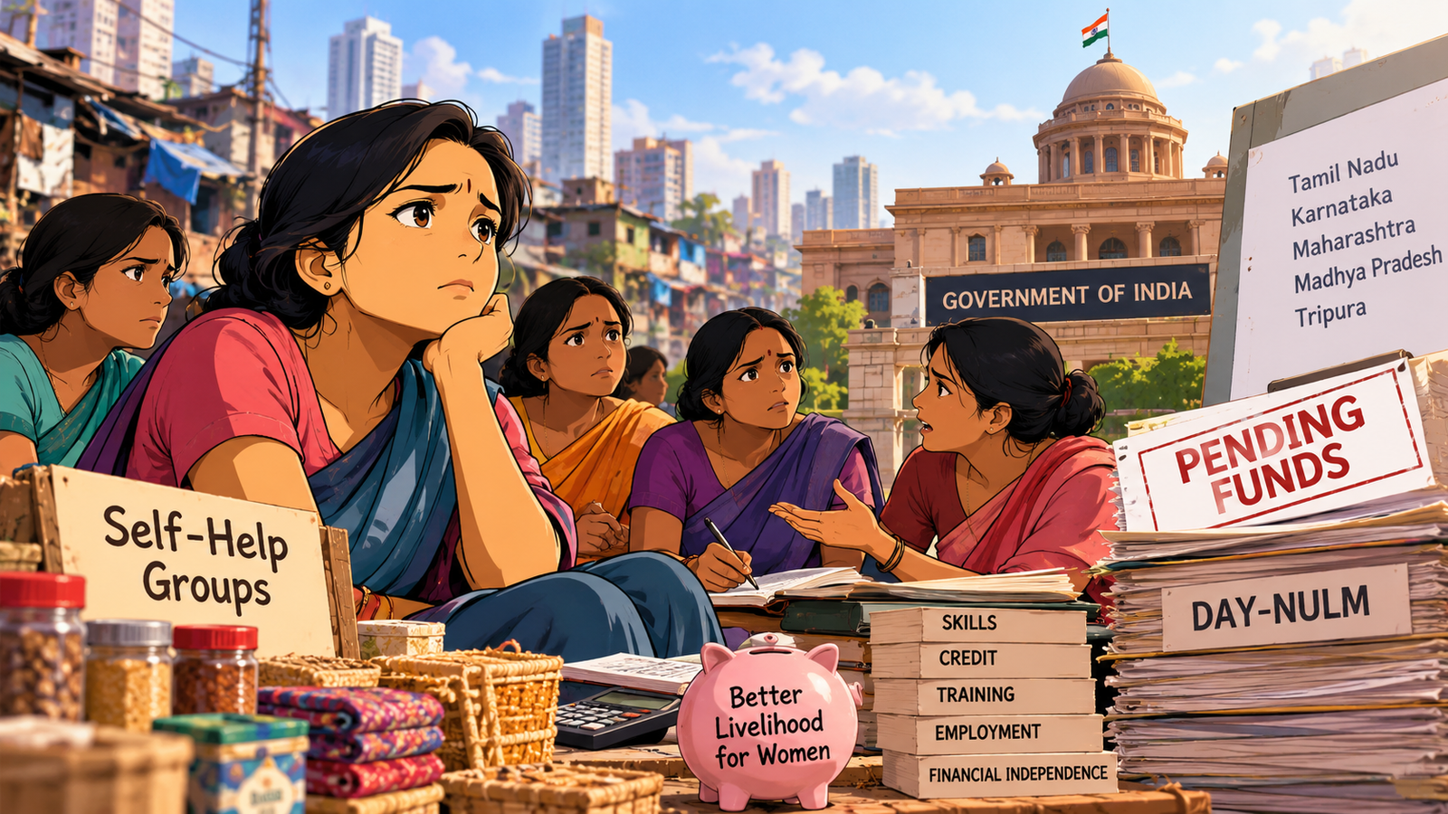Funding Uncertainty Threatens Livelihood Support for Urban Poor Women